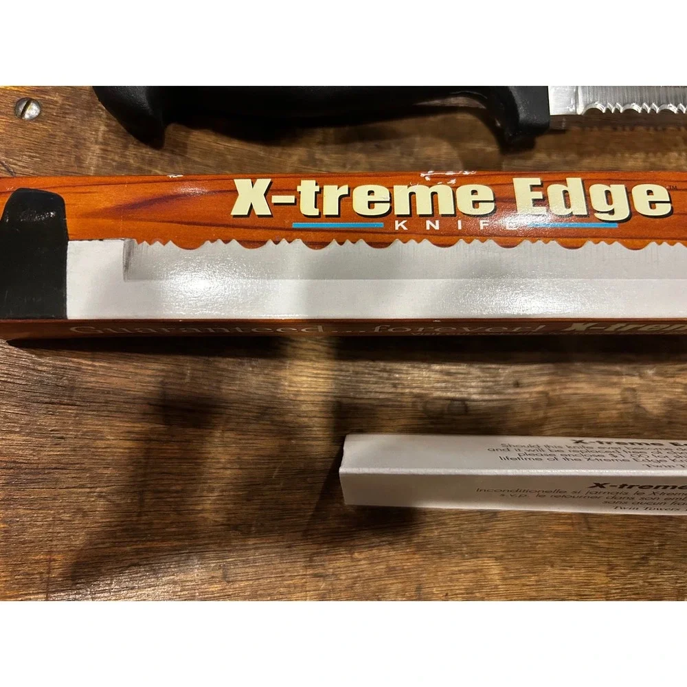 X-treme Edge Knife Twin Towers Trading Surgical Stainless Steel Serrated Blade